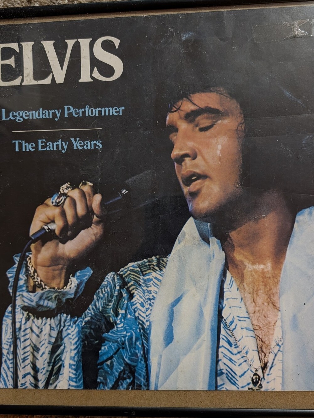 Elvis : The Early Years' Album Cover -  And 2 Pair Ankle Socks